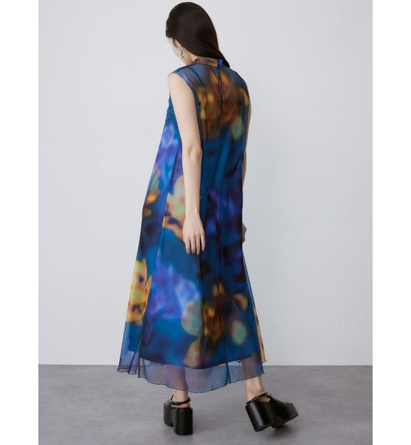 MURUA「シェイドフラワーレイヤードワンピース」|ワンピース|