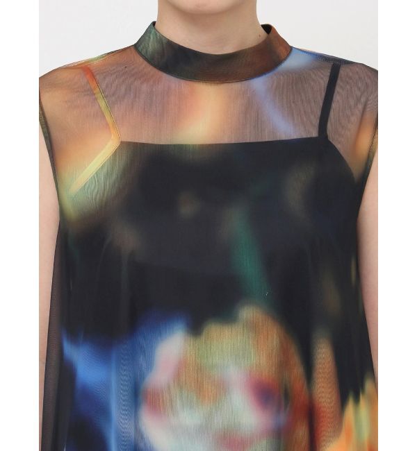 MURUA「シェイドフラワーレイヤードワンピース」|ワンピース|