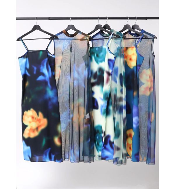 MURUA「シェイドフラワーレイヤードワンピース」|ワンピース|