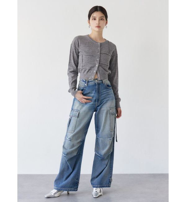 MURUA「スウィッチングカーデ」|カーディガン|