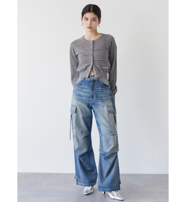 MURUA「スウィッチングカーデ」|カーディガン|