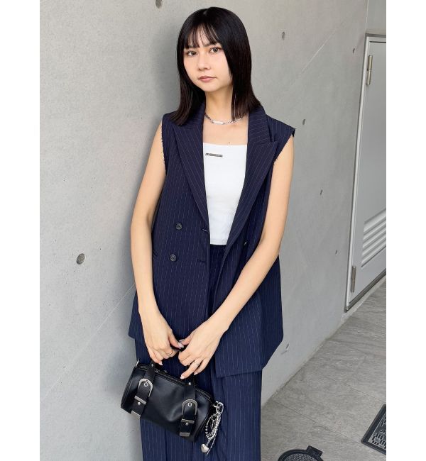 MURUA「ロゴプレートスクエアキャミ」|キャミソール|