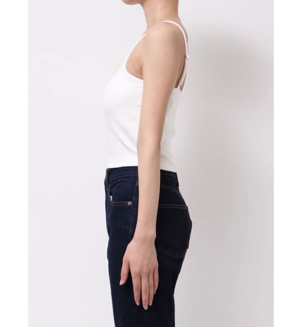 MURUA「ロゴプレートスクエアキャミ」|キャミソール|