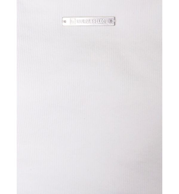 MURUA「ロゴプレートスクエアキャミ」|キャミソール|