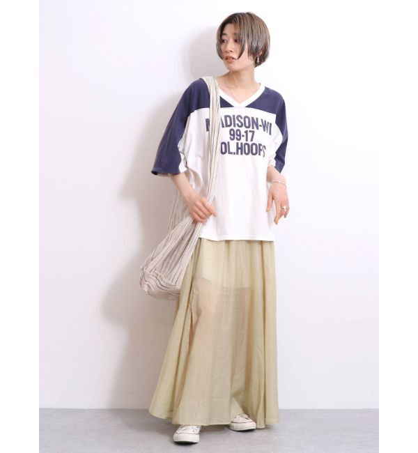 Ungrid「スリットシアーボリュームスカート」|スカート|