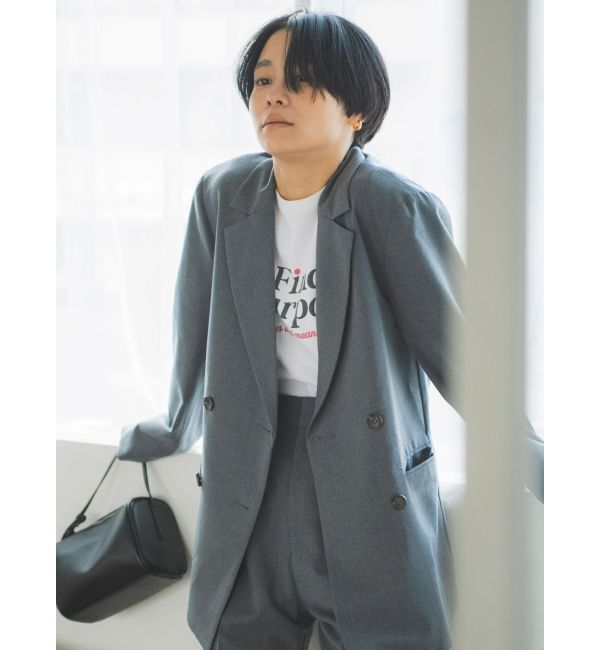 Ungrid「ルーズシルエットテーラードジャケット」|テーラードジャケット|