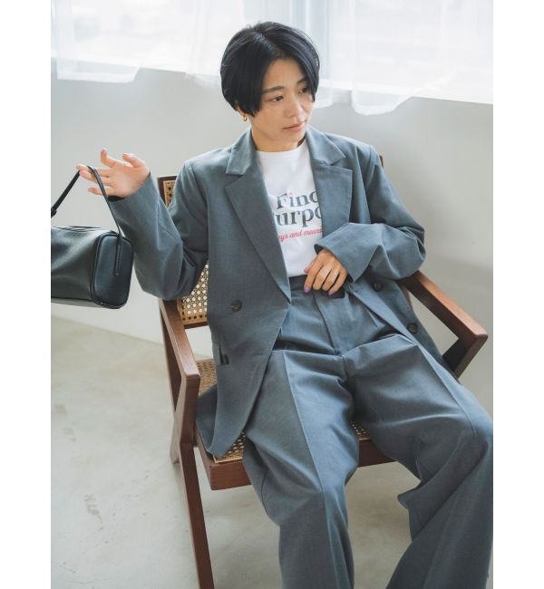 Ungrid「ルーズシルエットテーラードジャケット」|テーラードジャケット|