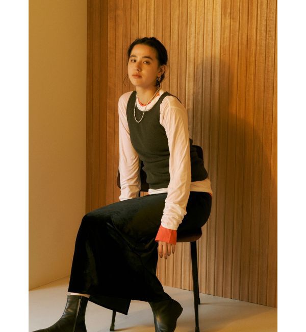 Ungrid「ミドル丈フラットブーツ」|ショートブーツ|