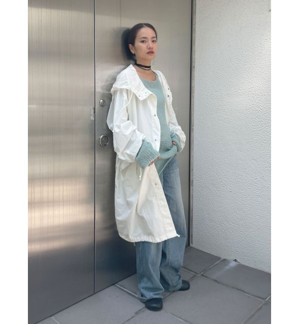 Ungrid「フードミリタリーボリュームコート」|ブルゾン・スタジャン|