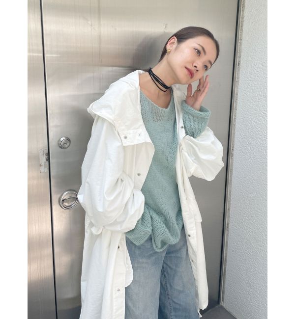 Ungrid「フードミリタリーボリュームコート」|ブルゾン・スタジャン|