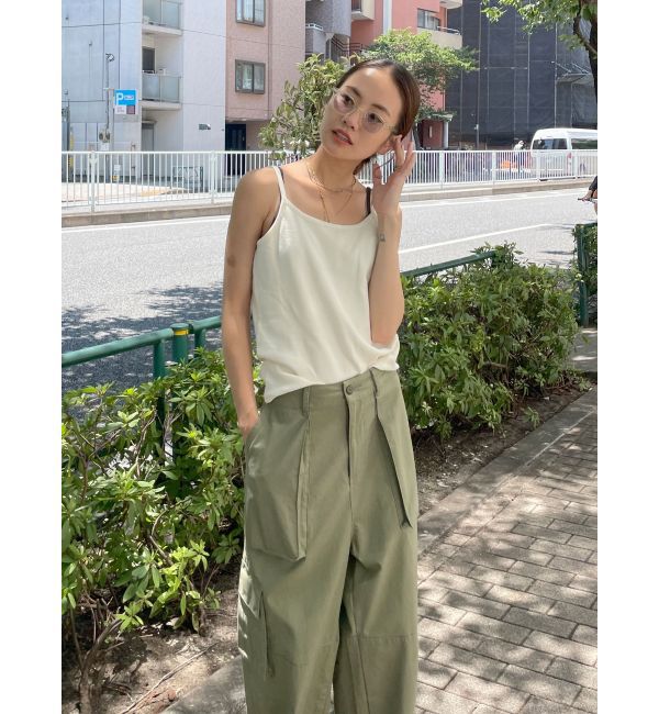 Ungrid「キャミデザインアンサンブル」|Tシャツ・カットソー|