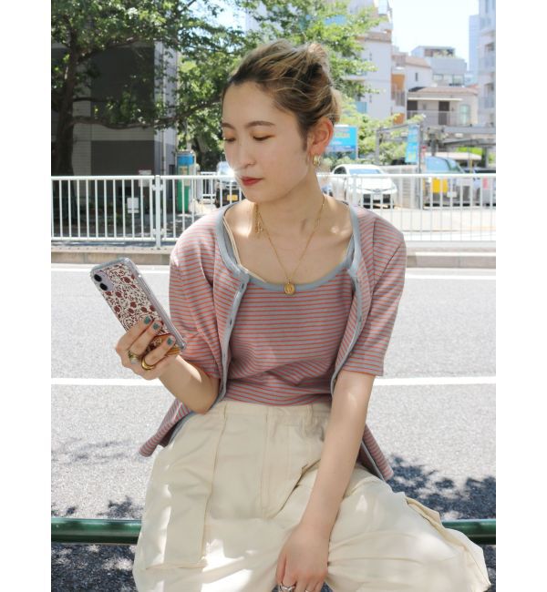 Ungrid「キャミデザインアンサンブル」|Tシャツ・カットソー|