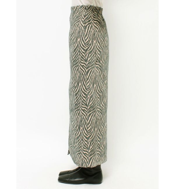 Ungrid「ゼブラ柄ジャカードタイトスカート」|スカート|