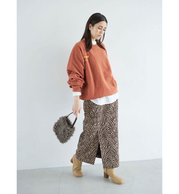Ungrid「ゼブラ柄ジャカードタイトスカート」|スカート|