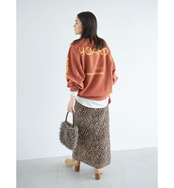 Ungrid「ゼブラ柄ジャカードタイトスカート」|スカート|