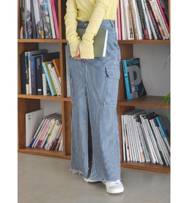 Ungrid「ワークデザインスリットデニムスカート」|スカート|