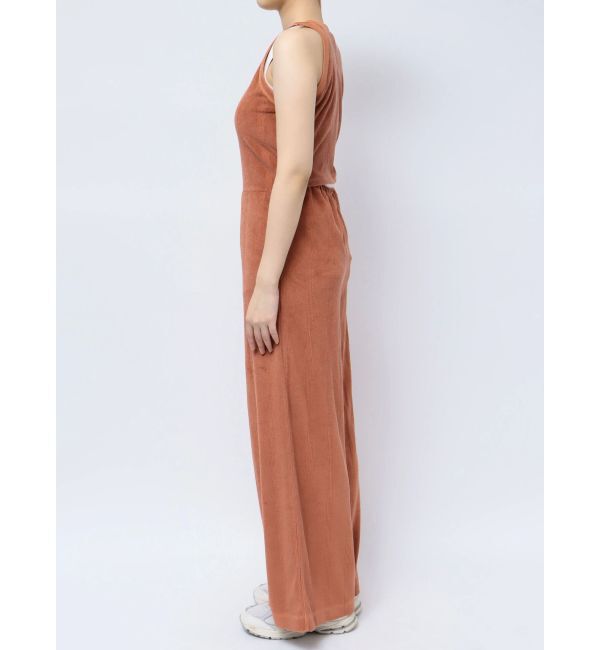 Ungrid「Miller別注 バックオープンパイルロンパース」|オールインワン|