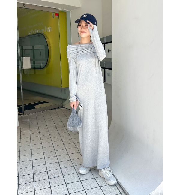 Ungrid「オフショルフィットワンピース」|ワンピース|