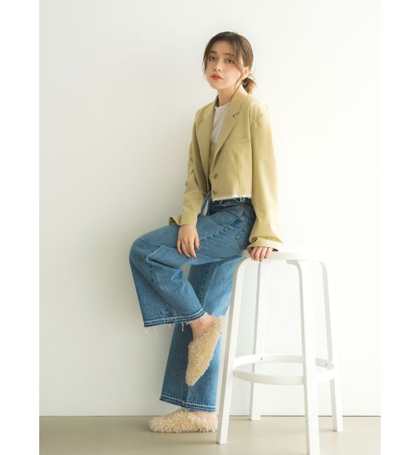 Ungrid「ボアフラットシューズ」|その他|