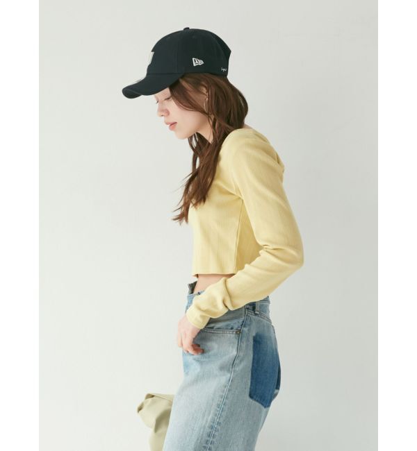 Ungrid「スクエアネックショートロングスリーブTee」|Tシャツ・カットソー|