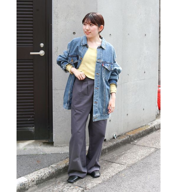 Ungrid「スクエアネックショートロングスリーブTee」|Tシャツ・カットソー|