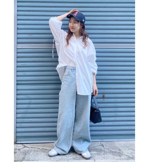 Ungrid「ヴィンテージルーズワイドデニム」|デニム|