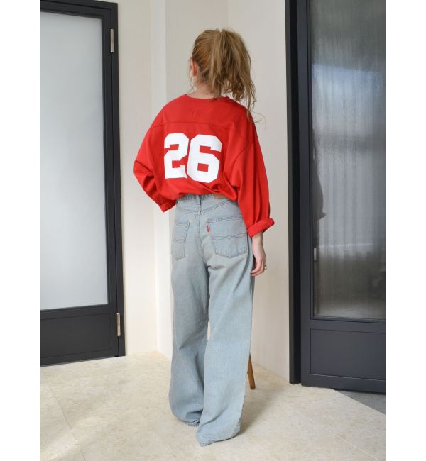 Ungrid「ヴィンテージルーズワイドデニム」|デニム|