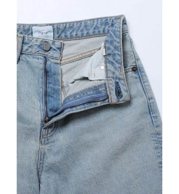 Ungrid「ヴィンテージルーズワイドデニム」|デニム|