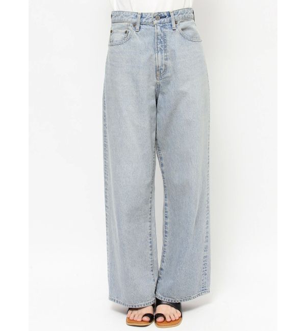 Ungrid「ヴィンテージルーズワイドデニム」|デニム|