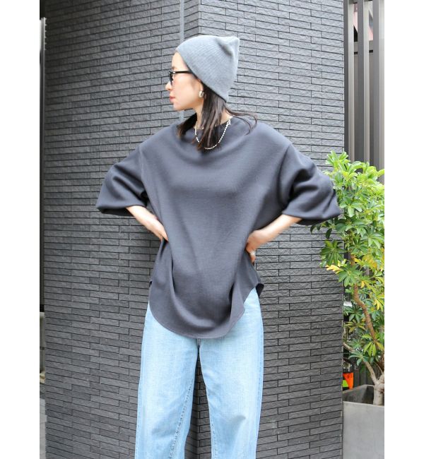 Ungrid「【WEB限定】スリーブボリュームワッフルロングスリーブTee」|Tシャツ・カットソー|