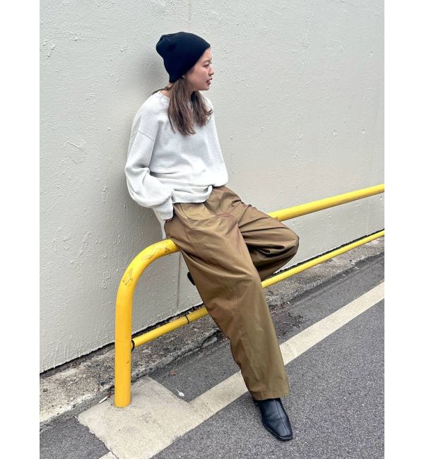 Ungrid「【WEB限定】スリーブボリュームワッフルロングスリーブTee」|Tシャツ・カットソー|