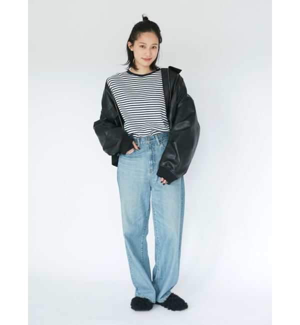 Ungrid「【WEB限定】スリーブボリュームワッフルロングスリーブTee」|Tシャツ・カットソー|