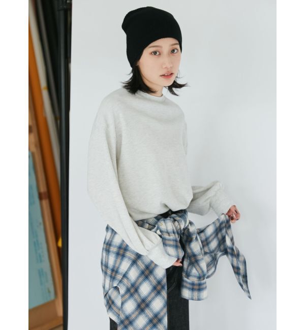 Ungrid「【WEB限定】スリーブボリュームワッフルロングスリーブTee」|Tシャツ・カットソー|