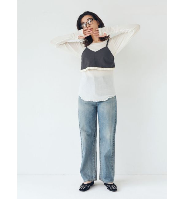 Ungrid「シアーフィットロングスリーブTee」|Tシャツ・カットソー|