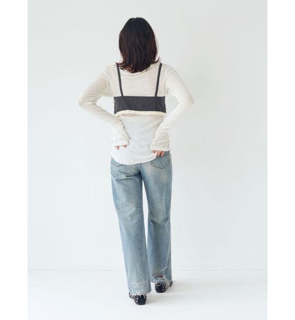 Ungrid「シアーフィットロングスリーブTee」|Tシャツ・カットソー|