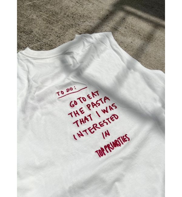 Ungrid「カラーエンブロイダリータンクトップ」|Tシャツ・カットソー|