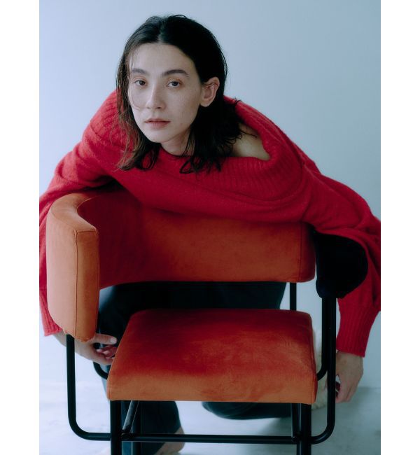 Ungrid「オフショルルーズニット」|ニット・セーター|