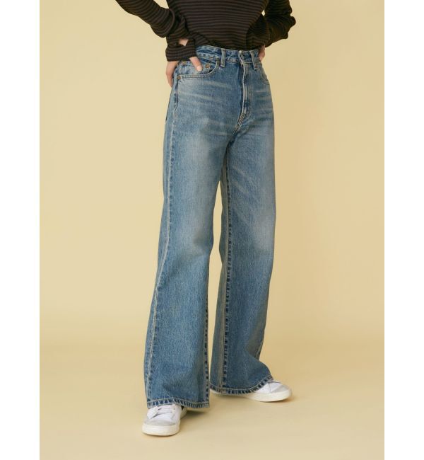 Ungrid「ハイウエストフレアデニム」|デニム|