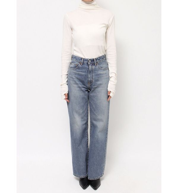 Ungrid「ハイウエストフレアデニム」|デニム|