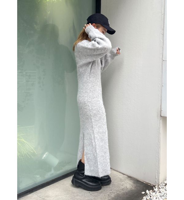 Ungrid「2Wayスリットニットワンピ－ス」|ワンピース|