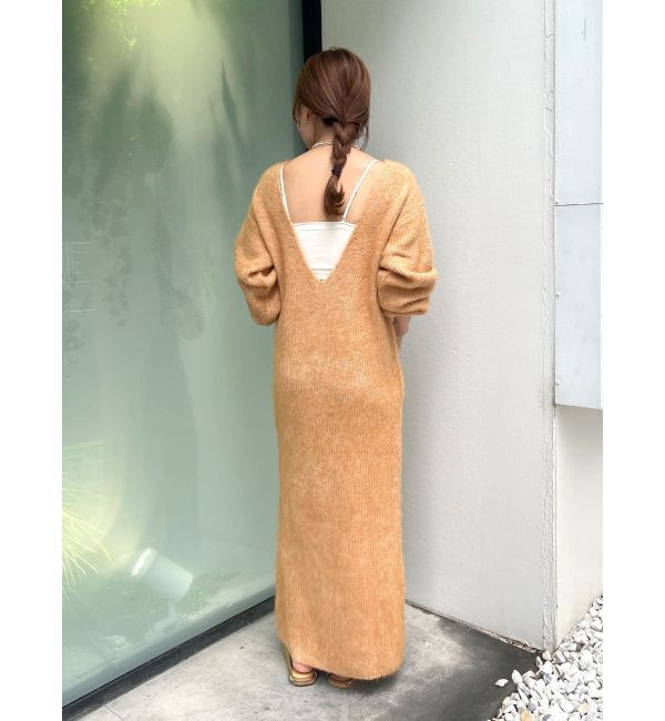 Ungrid「2Wayスリットニットワンピ－ス」|ワンピース|