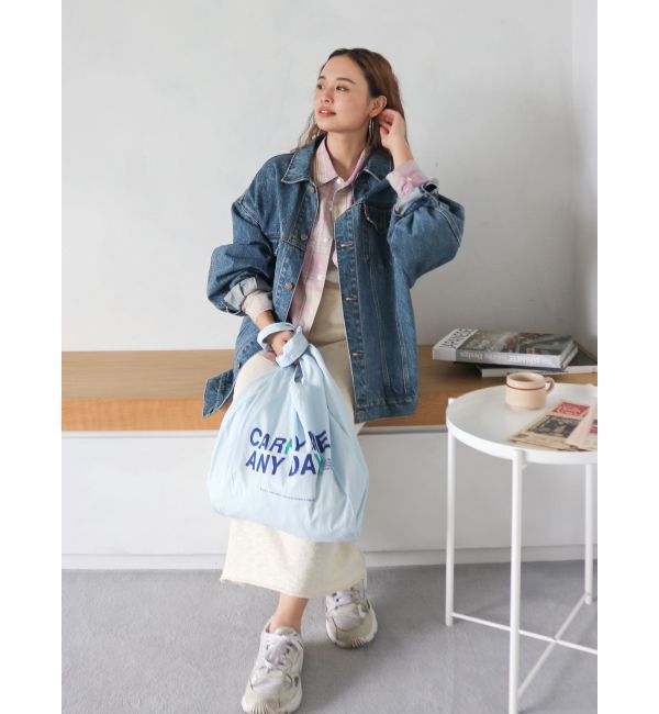 Ungrid「ビッグシルエットデニムジャケット」|ブルゾン・スタジャン|