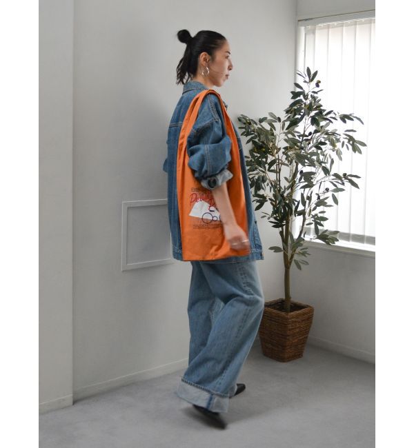 Ungrid「ビッグシルエットデニムジャケット」|ブルゾン・スタジャン|