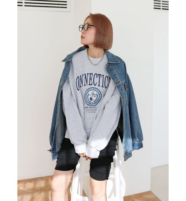 Ungrid「ビッグシルエットデニムジャケット」|ブルゾン・スタジャン|