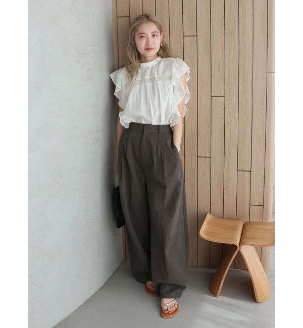 Ungrid「コクーンチノパンツ」|その他|