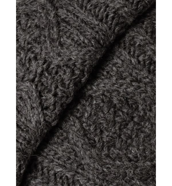 Ungrid「レースアップケーブルニット」|ニット・セーター|