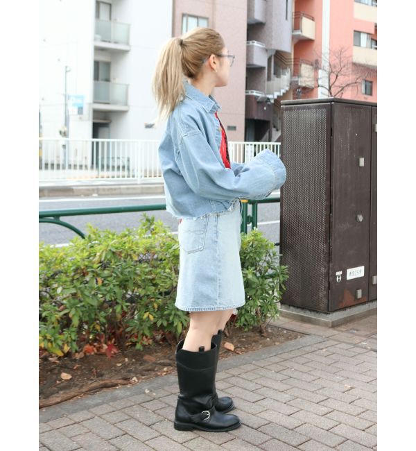 Ungrid「デニムミニスカート」|スカート|