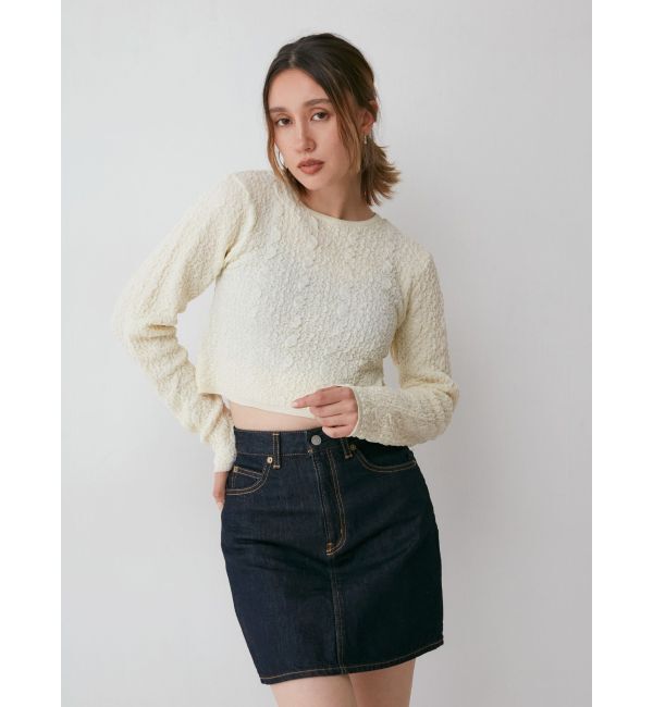 Ungrid「デニムミニスカート」|スカート|