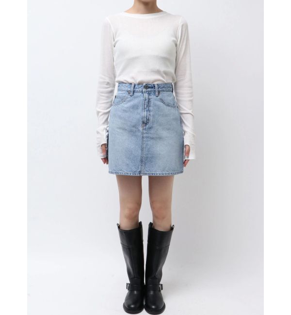 Ungrid「デニムミニスカート」|スカート|