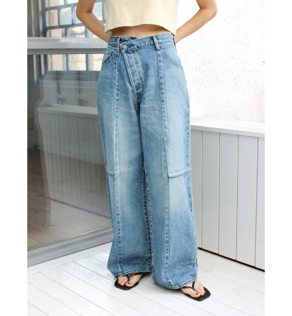 Ungrid「カーブデザインデニム」|デニム|